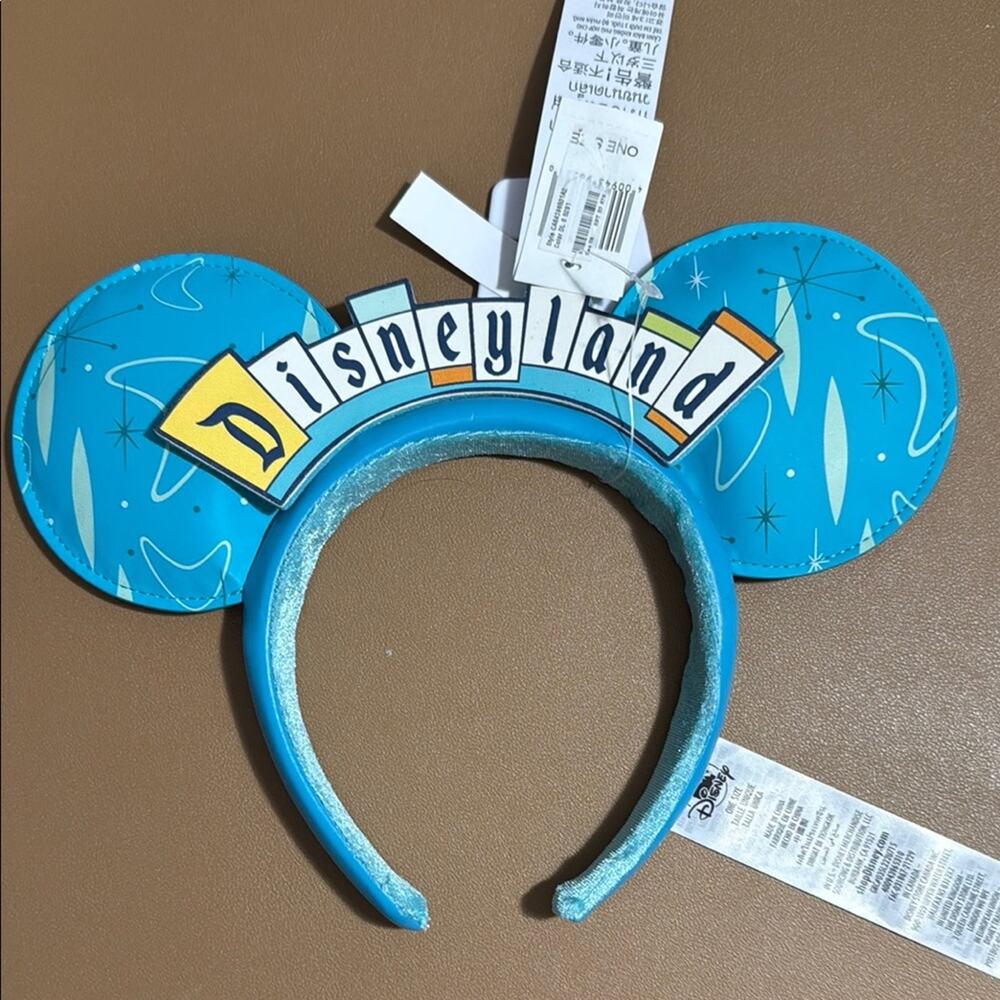 Disney Parks D23 making magic retro Marquee Sign Minnie Ears Headband Disneyland